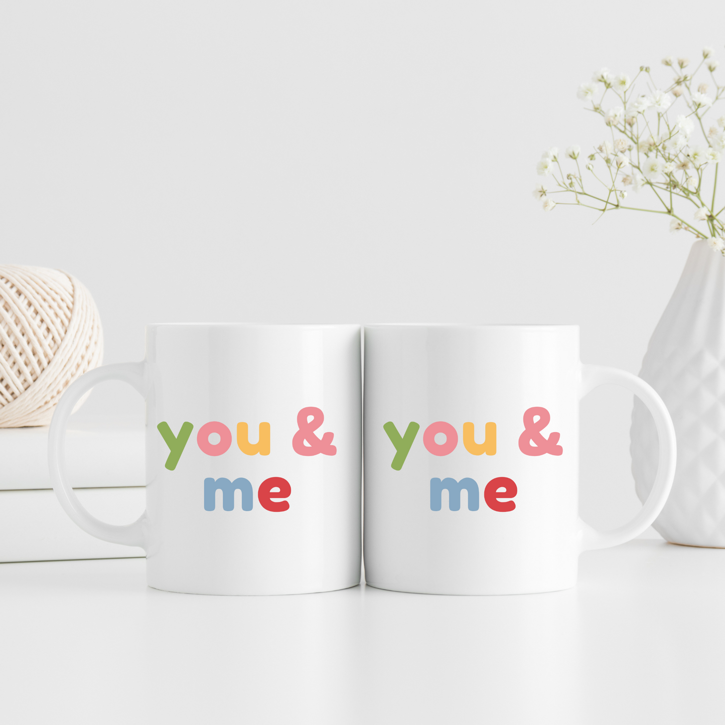 You & Me Mug