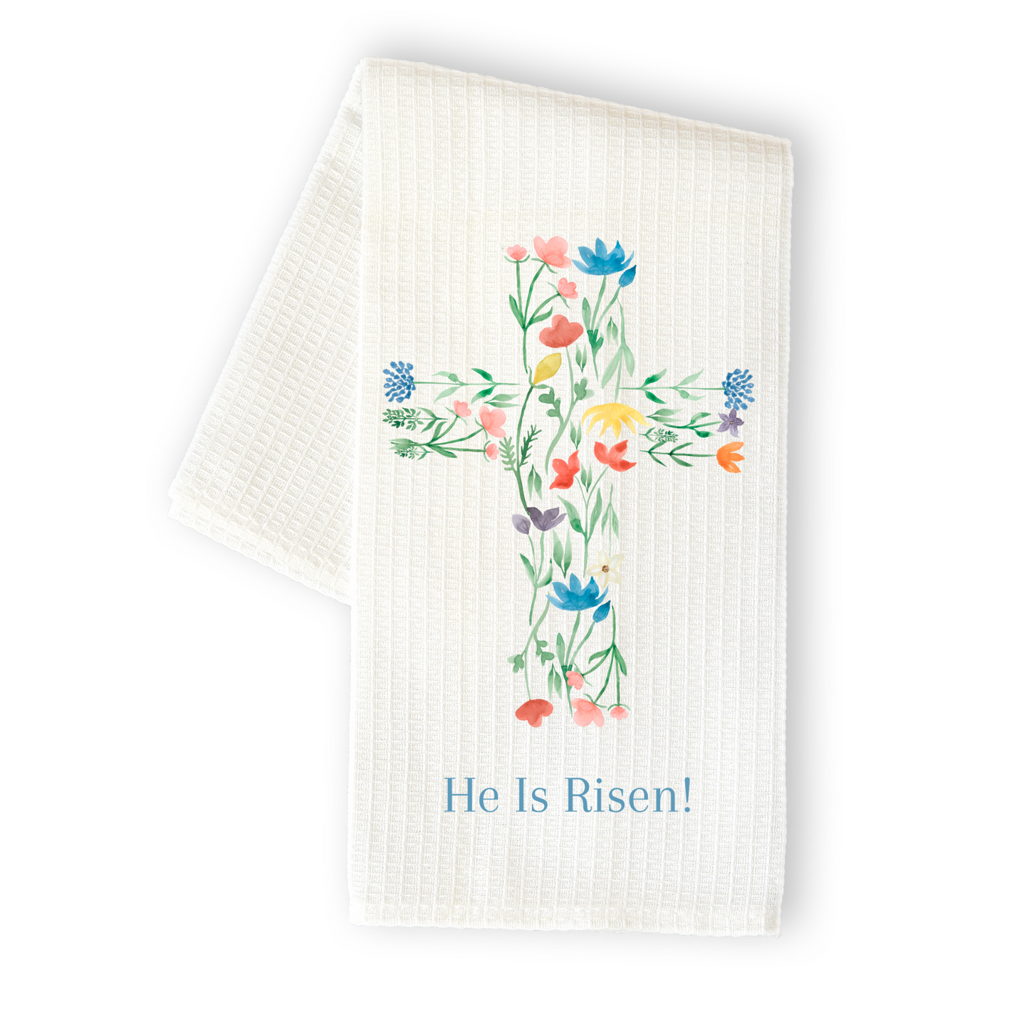 He Is Risen Tea Towel